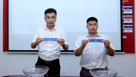  10 đội dự giải vô địch U20 futsal quốc gia 2025